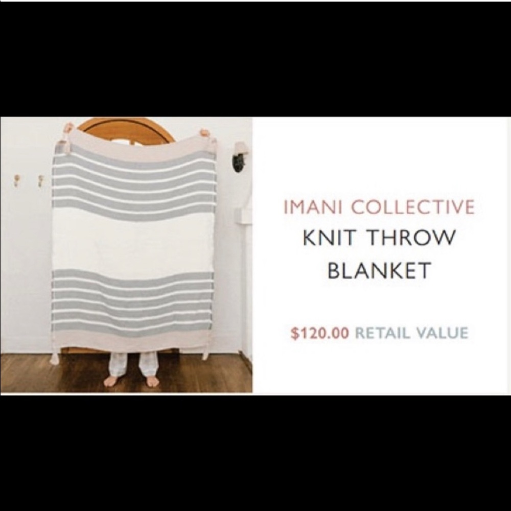 Imani Collective Throw Slate